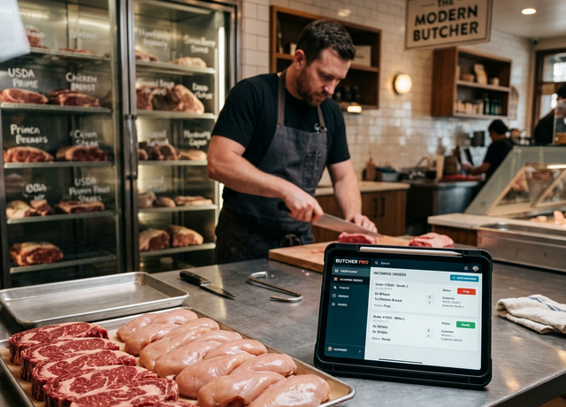 El futuro de la carnicería: de la atención en el mostrador a la producción planificada